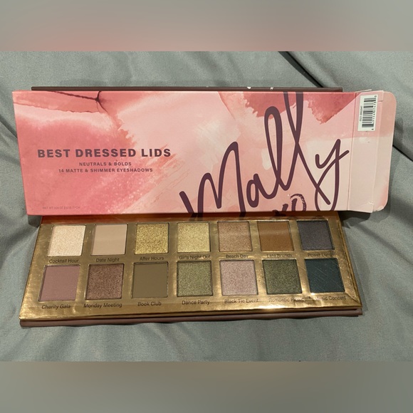 Mally Best Dressed Lids Neutrals & Bolds 14 Matte & Shimmer Eyeshadows - Picture 3 of 5
